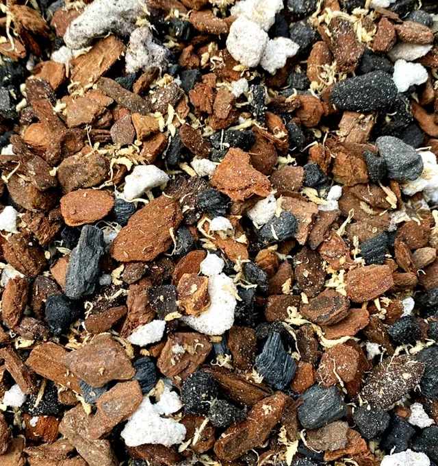 Orchid Mix 500g - Moss/Charcoal